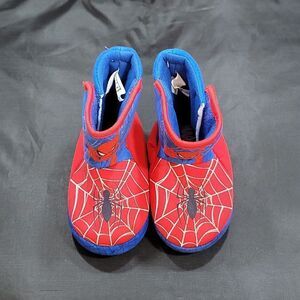 BRAND NEW MARVEL BOY'S SPIDER-MAN SLIPPER BOOTIES